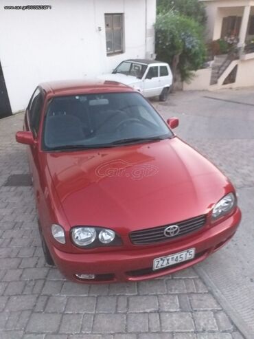 Οχήματα: Toyota Corolla: 1.4 l. | 2001 έ. Λιμουζίνα