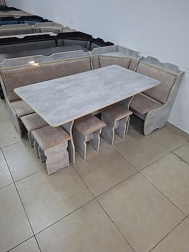 table study: Кухонный стол и стул, Новый, Бесплатная доставка, цвет - Серый — 5