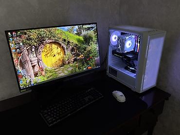 Masaüstü kompüterlər və iş stansiyaları: Ağ rəngdə case AMD Ryzen™ 5 5600X 4.60 GHz Processor G.SKILL TRIDENTZ — 1