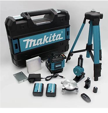 lazer olcu: Makita 360° xəttli lazer nivo dəsti Peşəkar ölçü və nişanlama işləri — 1