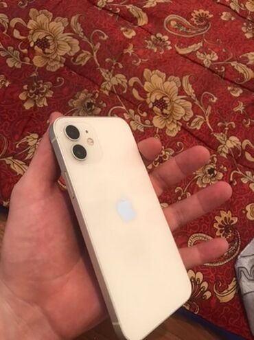 2гис бишкек скачать на айфон: IPhone 12, Колдонулган, 64 ГБ, White Titanium, Коргоочу айнек, Каптама, 82 %