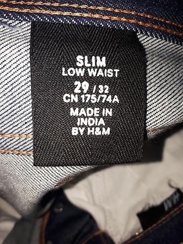 слипоны hm: ДЖИНСЫ Н&М РАЗМ 29/32 SLIM НОВЫЕ СЕЛВИДЖ — 4