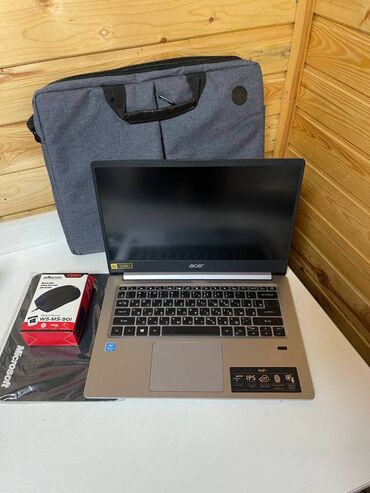 Ноутбуки и нетбуки: Ноутбук Acer Swift Pentium Silver N5000/OZU 8г/SSD 128г/практически