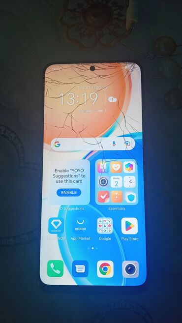 Honor: Honor 8X, rəng - Qara, Qırıq