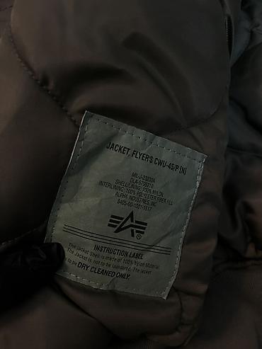 herbi geyim: Alpha Industries CWU-45/P pilot gödəkçəsi - Brend/model: Alpha — 4