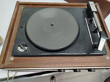 Vintage “AKORDS” vinil pikap və daxili səsgücləndirici sistem -
