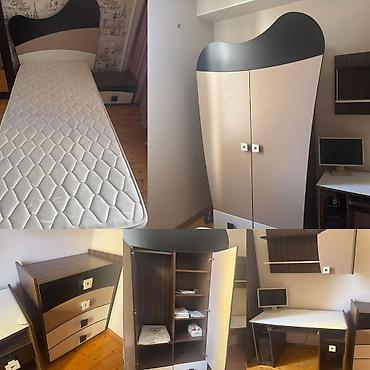 uşaq otagi: Genc otağı mebeli. 450azn. Seliqeli istifade edilib. Matras — 1