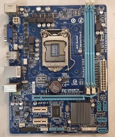 hard disk notebook: Ana Platası Gigabyte H61M, İşlənmiş