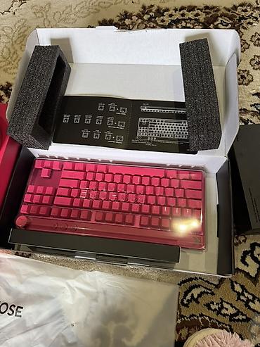 Игровой комплект в розовом стиле + беспроводная мышь Состав: - — 2