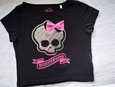 zara topic: C&A MONSTER HIGH majica top crop Veličina 146-152 manji kalup Kao