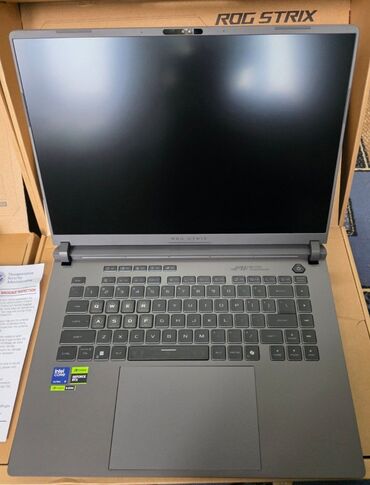 конпютер: Ноутбук, Asus, 32 ГБ ОЭТ, Intel Core i9, 16 ", Жаңы, Оюндар үчүн, эс тутум NVMe SSD