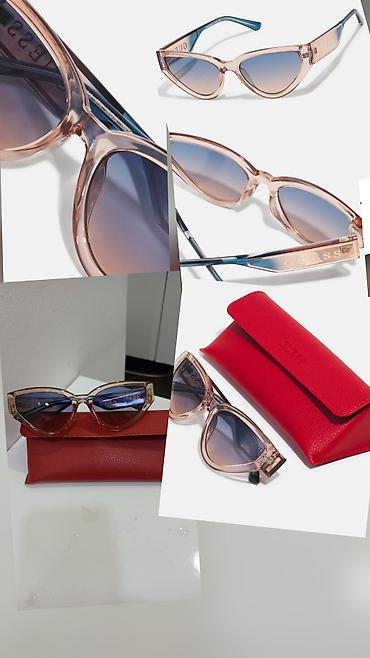 eynək qabı: GUESS gün eynəyi - Model: dara kənarlı “cat-eye” forma - Çərçivə — 3