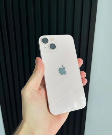 işlənmiş iphone: IPhone 13, 128 ГБ, Розовый, Беспроводная зарядка, Face ID