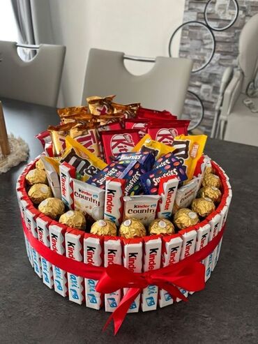 Hədiyyələr: Xüsusi dizaynlı şokolad hədiyyələri və bəzəkləri - Nişan, toy, xına — 8