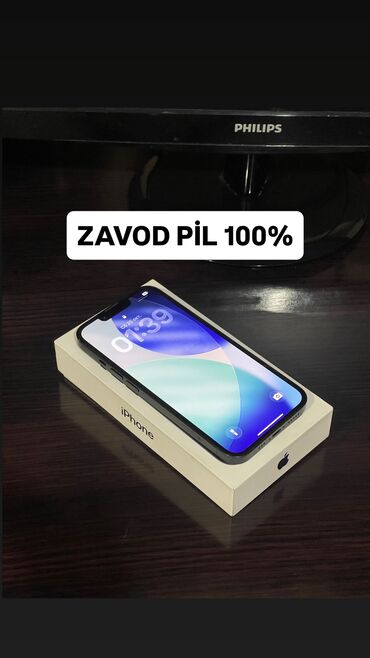 aple: IPhone 14, 128 ГБ, Midnight, Face ID