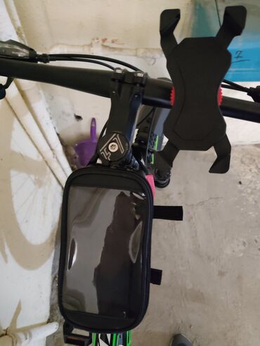 электро велик: Velosiped üçün telefon tuturucu və ön çanta seti. elan aktifdir 1