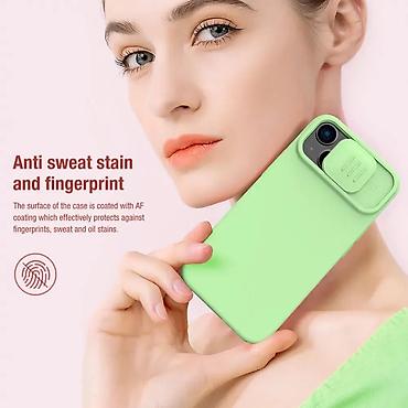 Maske i futrole za telefone: Maska Nillkin CamShield Silky za iPhone 15 Plus 6.7 ljubicasta. Uz — 2