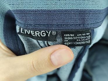 relaxy: Livergy, Jeansy dla mężczyzn, rozmiar 3XL — 4