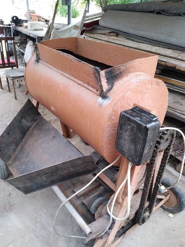 Beton qarışdıranlar: Elektrik mühərrikli qarışdırıcı/baraban tipli sənaye mikseri - Güclü — 11