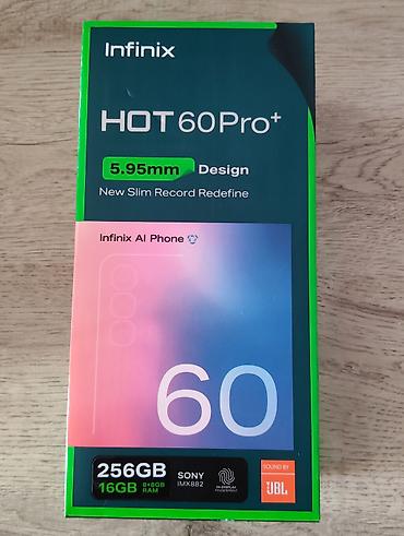 fly iq4504 evo energy 5: Infinix Hot 60 Pro+, 256 GB, rəng - Qara, Zəmanət — 2