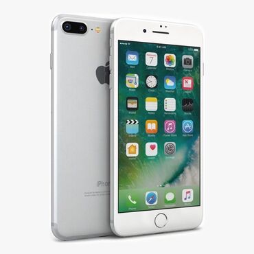 iphone 10 цена бу: IPhone 7 Plus, Б/у, 128 ГБ, Серебристый, Зарядное устройство, Чехол, Кабель, 89 %
