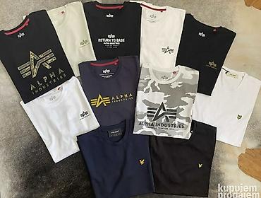 Majice: Muške majice – Alpha Industries (razni modeli) - Brend: Alpha — 8