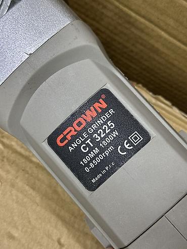 Электроинструменты: Углошлифовальная машина (болгарка) CROWN CT3225 - Диаметр круга: 180 — 2