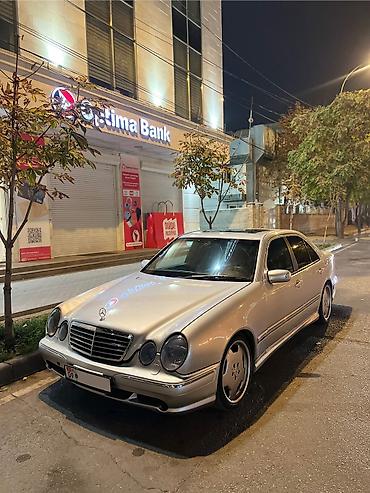 ef m: Mercedes-Benz E-класс AMG: 2001 г., 5.5 л, Автомат, Бензин, Седан — 1
