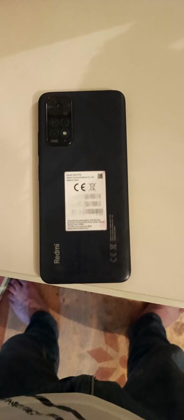 asus rog phone 8 qiymeti: Xiaomi Redmi Note 11, 128 GB, rəng - Qara, 
 Sensor, Barmaq izi, İki sim kartlı