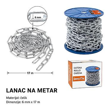 KMT Blister pakovanje gvozdeni lanac 9360088 Pocinkovani gvozdeni na lalafo.rs KMT Blister pakovanje gvozdeni lanac 9360088 Pocinkovani gvozdeni