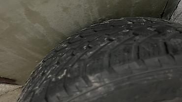 215 55 р16: Комплект из 4 литых дисков Mercedes (5 спиц) с зимними шинами — 5