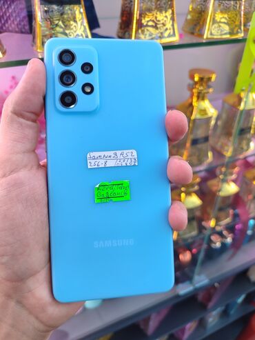 Samsung: Samsung Galaxy A52, 256 GB, rəng - Mavi