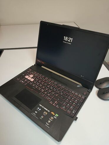 klaviatura mouse: ASUS TUF Gaming, 15.6 ", AMD Ryzen 7, 512 ГБ