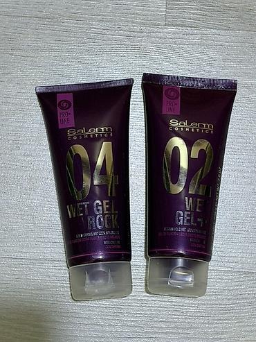 jev cosmetics: Salerm Cosmetics Pro·Line saç jeli dəsti - Model: Wet Gel 04 Rock və — 1