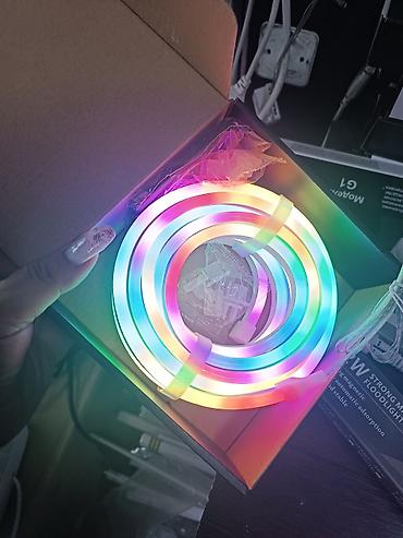 Гибкая светодиодная неоновая лента RGB с USB-питанием - Эффектный at lalafo.kg Гибкая светодиодная неоновая лента RGB с USB-питанием - Эффектный