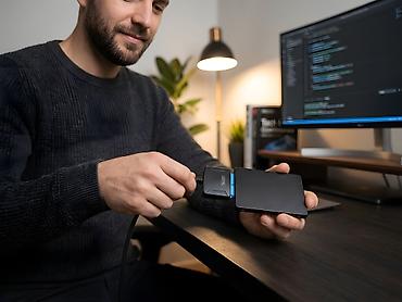 harddisk kabel: SATA III - USB 3.0 Dönüşdürücü Adapter Kabel (SSD / HDD Üçün) – Yüksək — 2