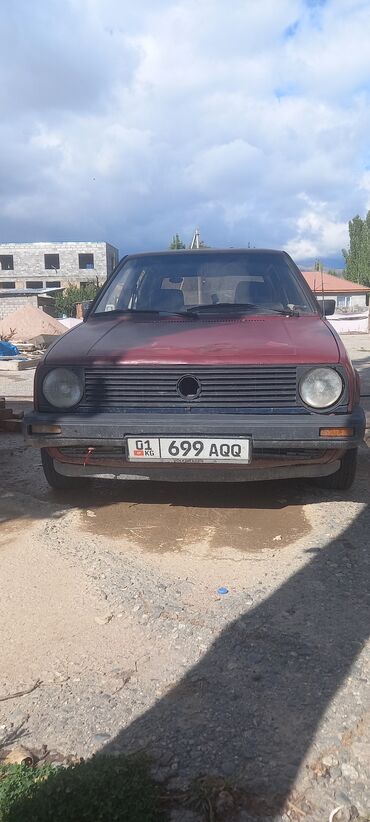 авто в рассрочку через банк: Volkswagen Golf: 1986 г., 1.6 л, Механика, Дизель