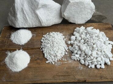 Мраморная крошка: Мраморная крошка, Белая, Ландшафтная, В тоннах — 9