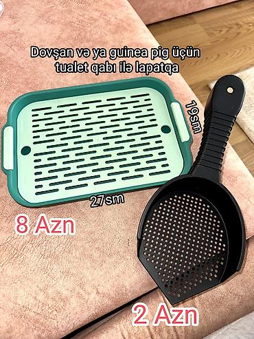pişik evleri: Dovşan, guinea pig və pişik üçün qəfəs və digər aksesuarlar. Qiymətlər — 7