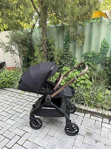 коляски чикко: Прогулочная коляска Kidilo (бренд на шильдике), цвет — чёрный с — 5
