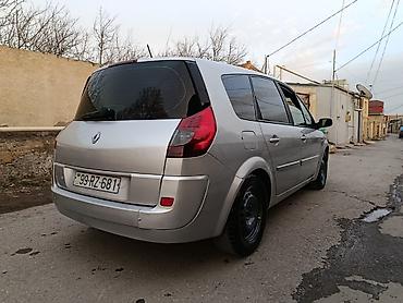 Renault: Renault Scénic (gümüşü rəng) 7nəfərlikdi. Cox səliqəli, salon təzə — 10