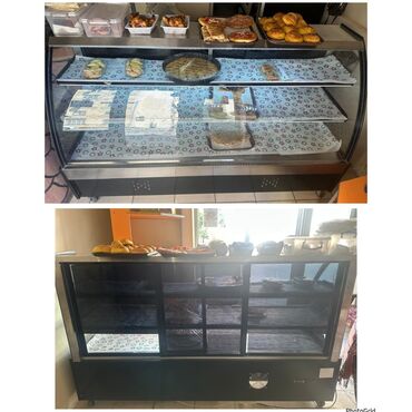 Промышленные морозильники: Vitrin soyuducu 450 Azn. Olchu 2metr. Tam ishlek veziyyetde. Unvan