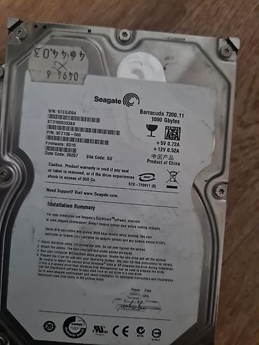 amazon kindle: Накопитель для ПК, Б/у, Seagate, HDD, 1 ТБ, 3.5", Для ПК — 1