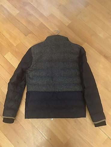 Kurtkalar: Kişi qış gödəkçəsi – qarışıq materiallı, parka tipli - Rəng: tünd — 3
