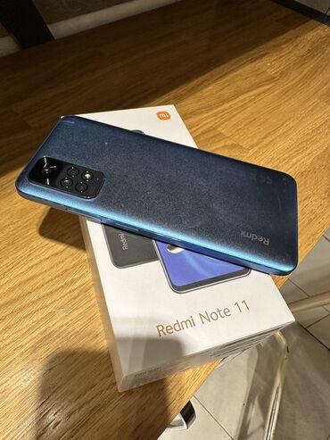 note 6: Xiaomi Redmi Note 11, 4 GB, rəng - Göy, 
 Barmaq izi