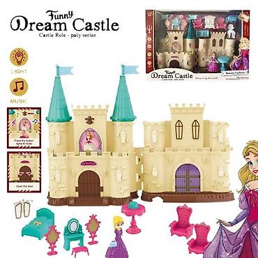 markirane sandale: Dvorac sa princezom i nameštajem – Teddy Kids Opis: Maštoviti set — 1