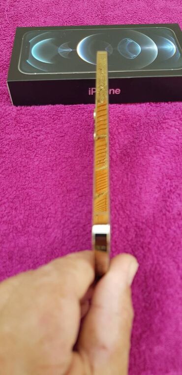 Apple iPhone: Apple iPhone iPhone 12 Pro Max, 128 GB, White Titanium — 9