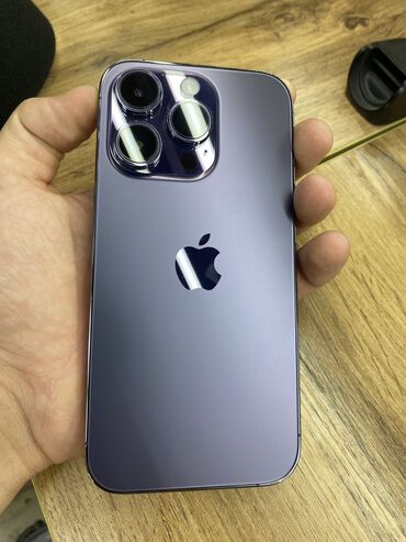 Apple iPhone: IPhone 14 Pro, 128 ГБ, Deep Purple, 84 %