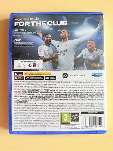 ps5 silim: EA Sports FC 25 – PS5 disk versiyası - Platforma: PlayStation 5 — 2