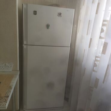 aliram soyuducu: Б/у 1 дверь Sharp Холодильник Продажа, цвет - Белый, Встраиваемый